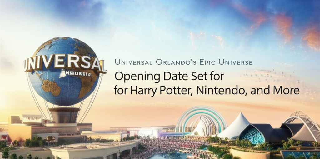 Universal Orlando's Epic Universe: Opening Date Set for Harry Potter, Nintendo, and More