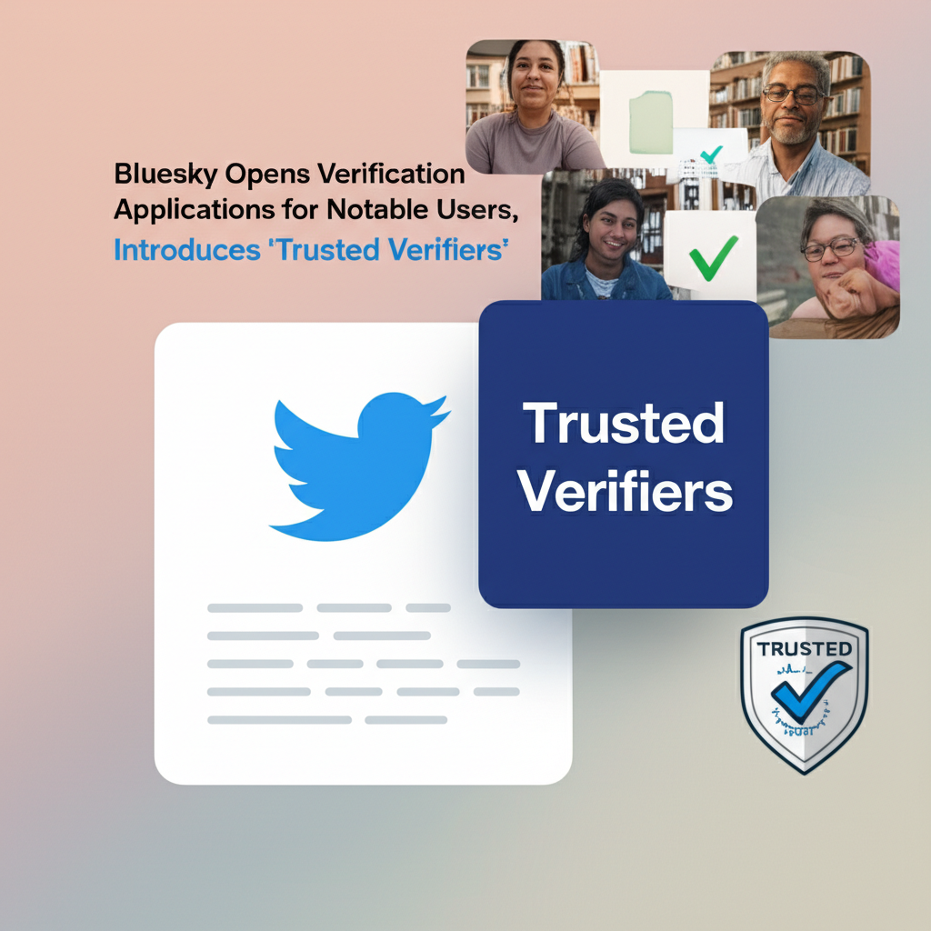 Bluesky Opens Verification Applications for Notable Users, Introduces 'Trusted Verifiers'