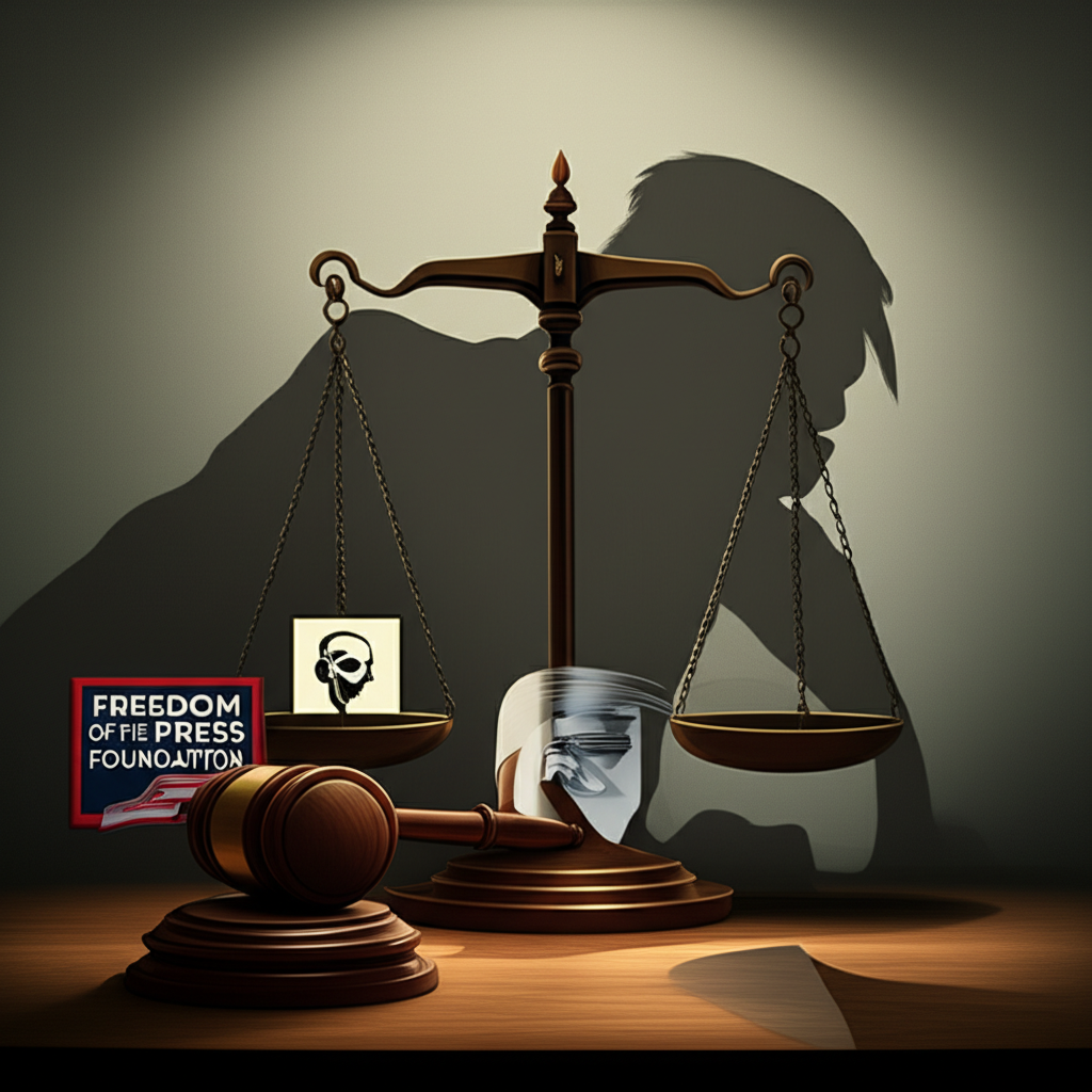 Freedom of the Press Foundation Threatens Paramount Over Potential Trump Lawsuit Settlement