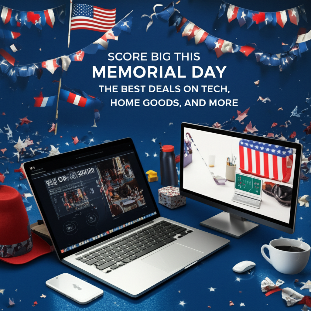 Score Big This Memorial Day: The Best Deals on Tech, Home Goods, and More