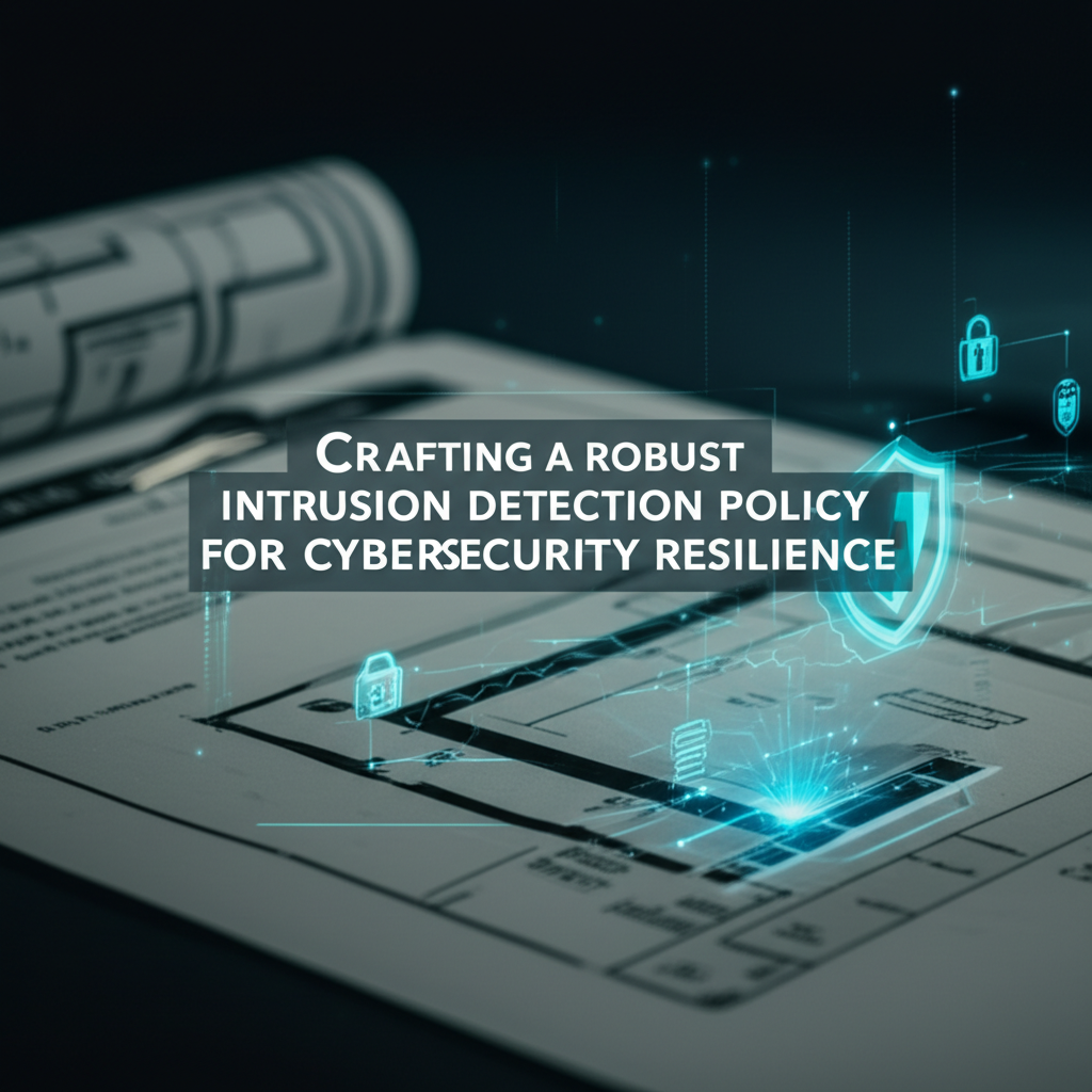 Crafting a Robust Intrusion Detection Policy: Your Blueprint for Cybersecurity Resilience