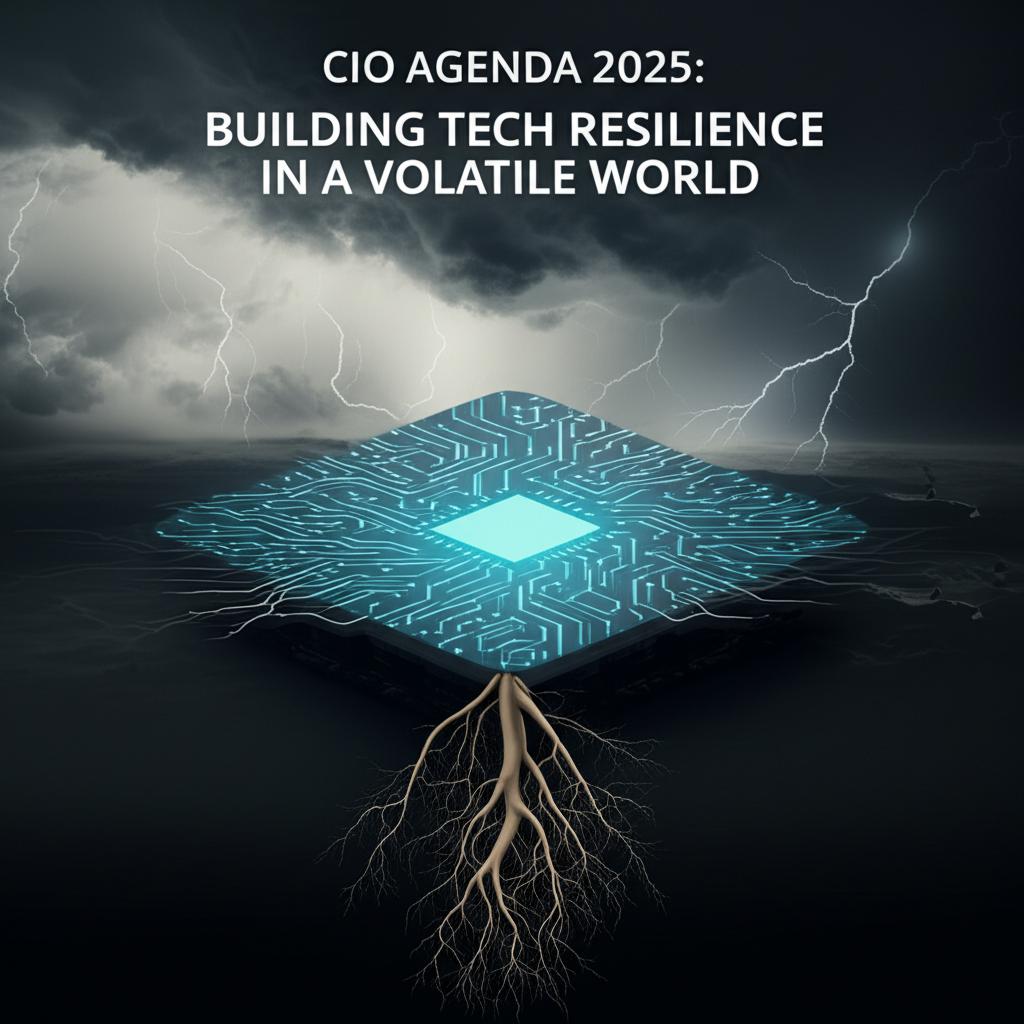 CIO Agenda 2025: Building Tech Resilience in a Volatile World