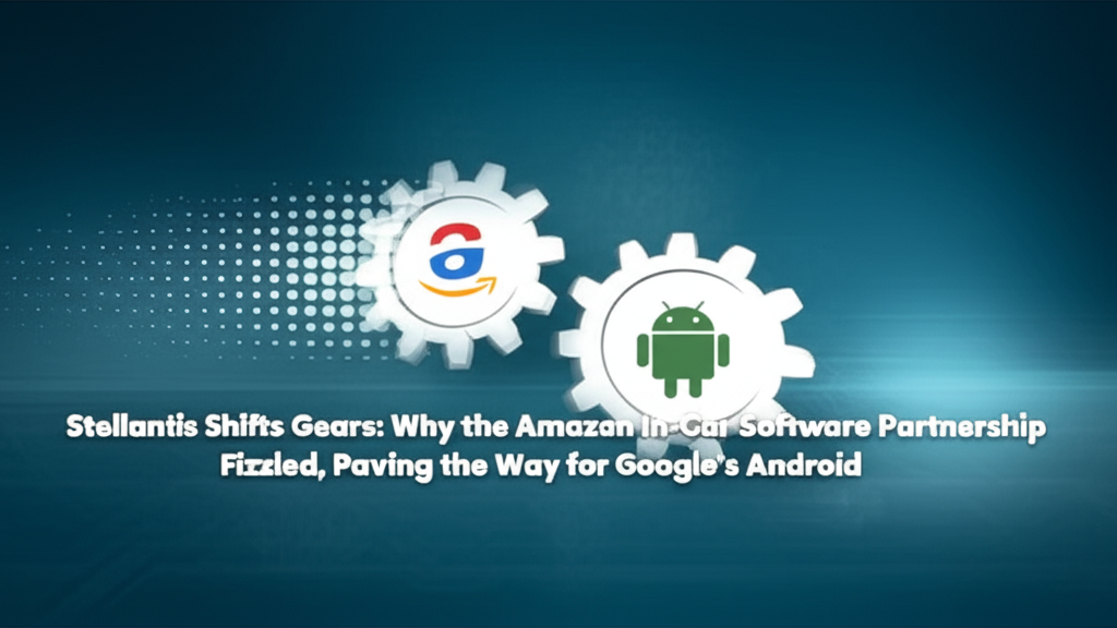 Stellantis Shifts Gears: Why the Amazon In-Car Software Partnership Fizzled, Paving the Way for Google's Android