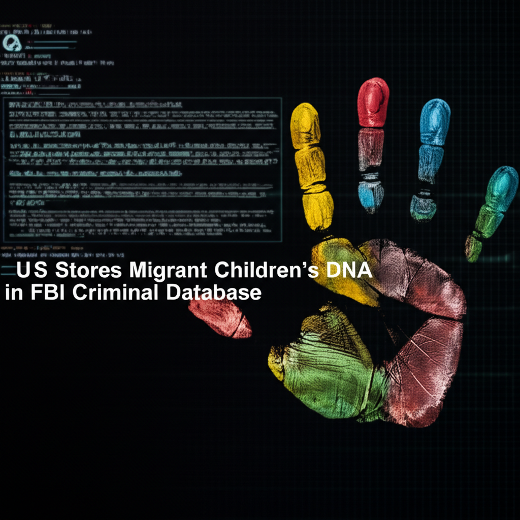 US Stores Migrant Children's DNA in FBI Criminal Database