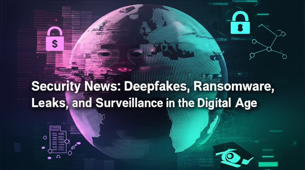 Security News Deep Dive: Deepfakes, Ransomware, Leaks, and Surveillance in the Digital Age