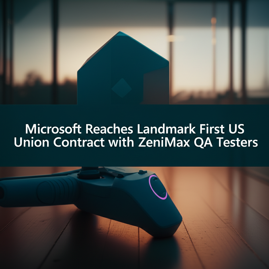 Microsoft Reaches Landmark First US Union Contract with ZeniMax QA Testers