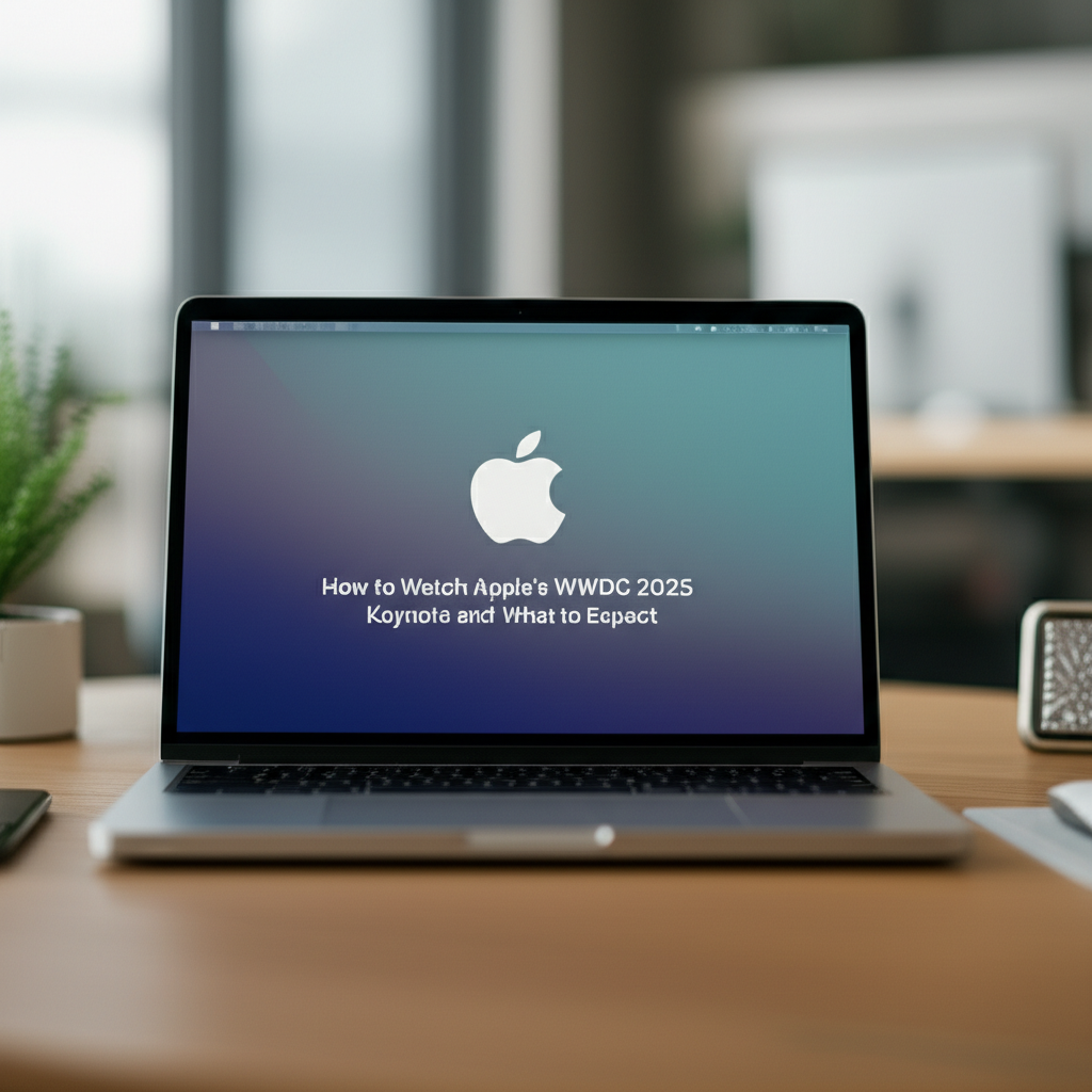 How to Watch Apple's WWDC 2025 Keynote and What to Expect