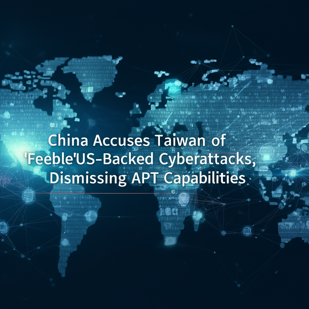 China Accuses Taiwan of 'Feeble' US-Backed Cyberattacks, Dismissing APT Capabilities