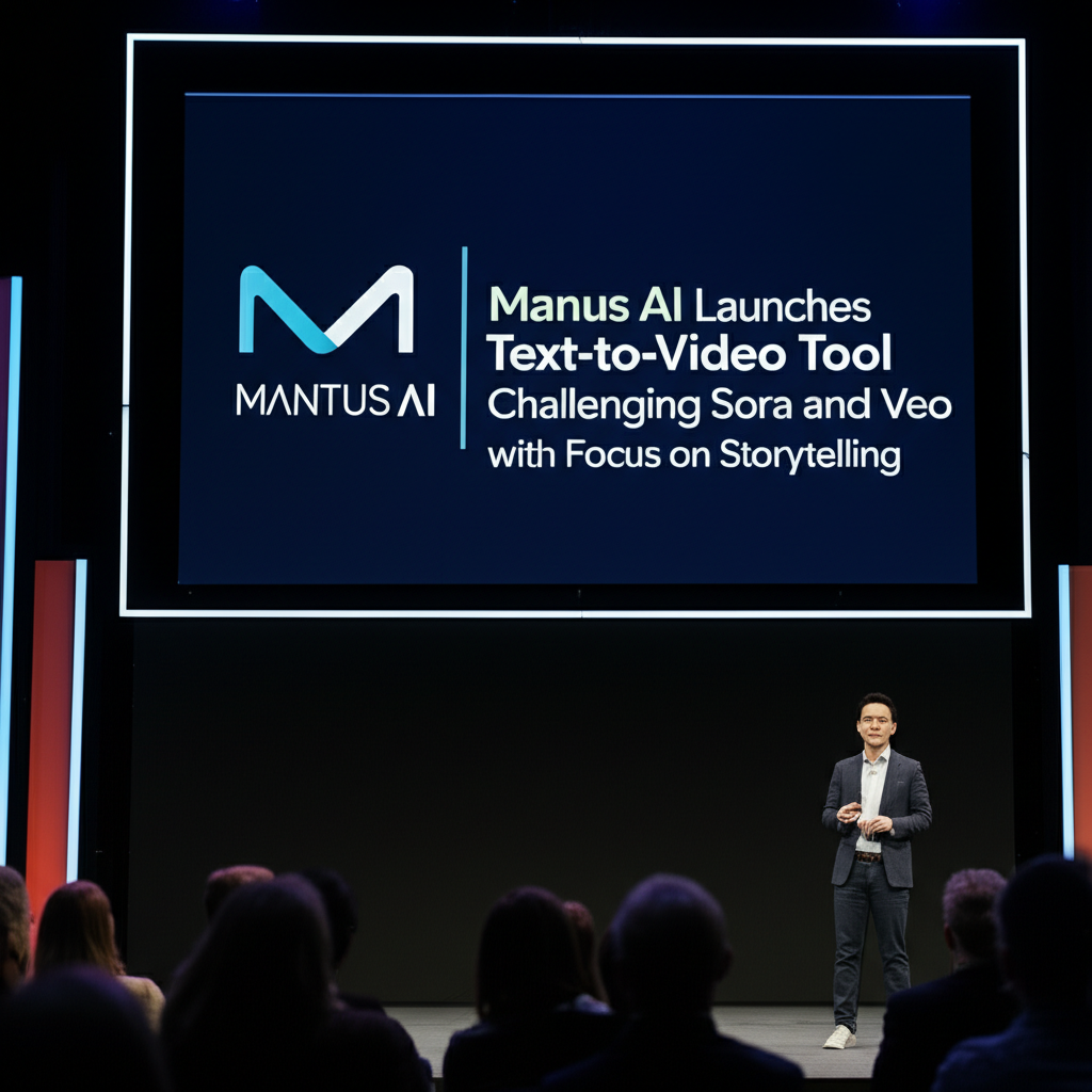 Manus AI Launches Text-to-Video Tool Challenging Sora and Veo with Focus on Storytelling