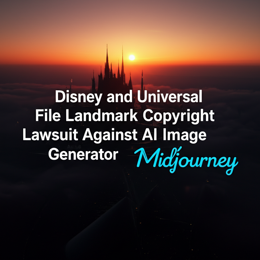 Disney and Universal File Landmark Copyright Lawsuit Against AI Image Generator Midjourney