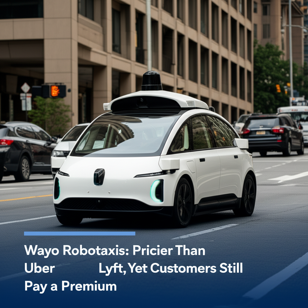 Waymo Robotaxis: Pricier Than Uber and Lyft, Yet Customers Still Pay a Premium
