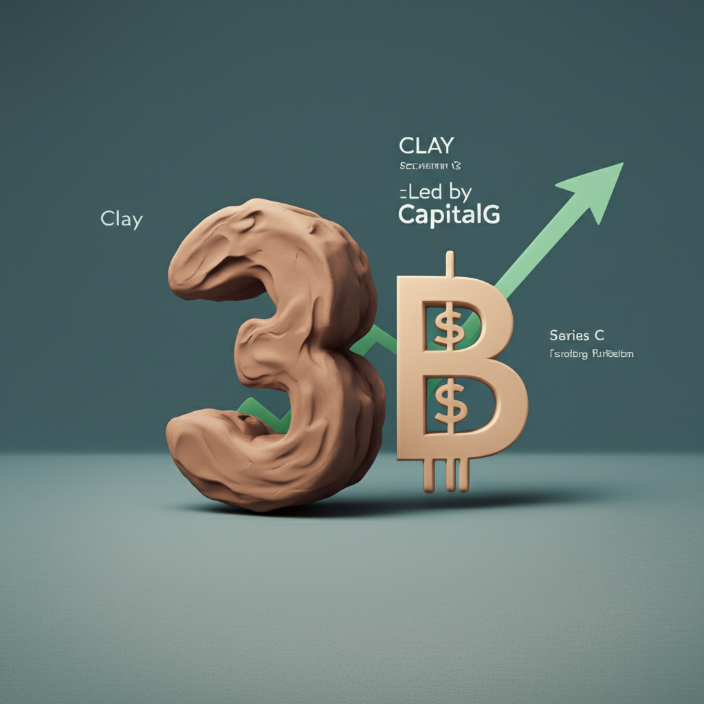 Clay Secures $3 Billion Valuation in Series C Funding Round Led by CapitalG