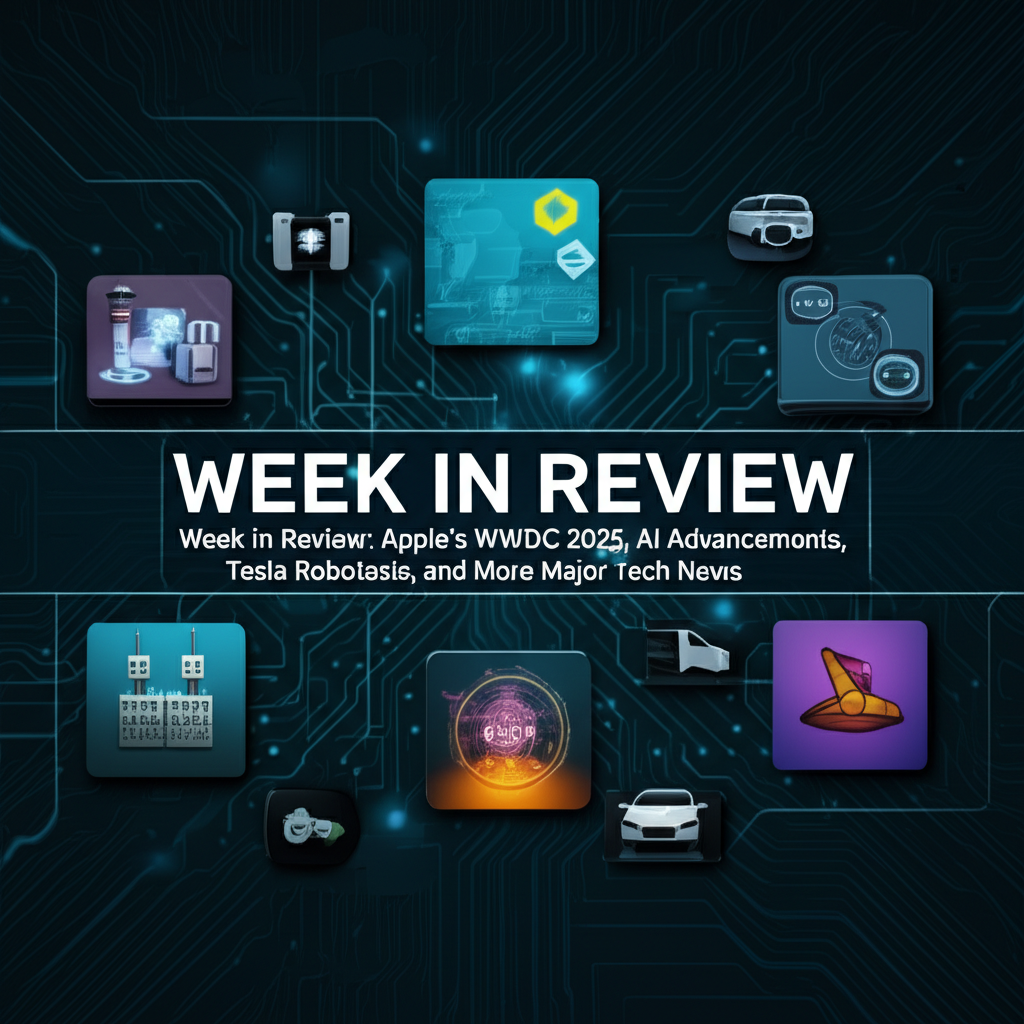 Week in Review: Apple's WWDC 2025, AI Advancements, Tesla Robotaxis, and More Major Tech News