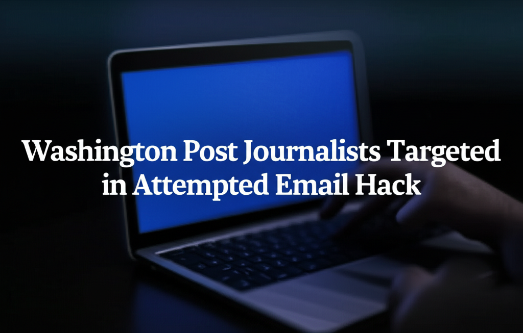Washington Post Journalists Targeted in Attempted Email Hack