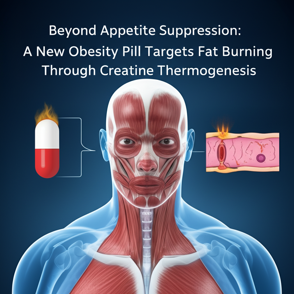 Beyond Appetite Suppression: A New Obesity Pill Targets Fat Burning Through Creatine Thermogenesis