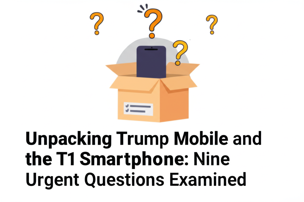 Unpacking Trump Mobile and the T1 Smartphone: Nine Urgent Questions Examined
