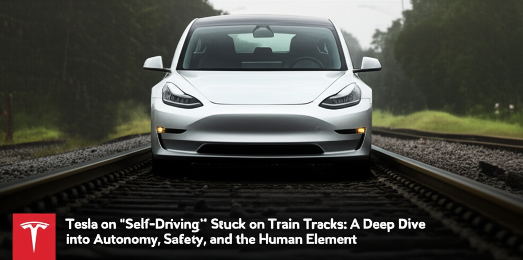 Tesla on 'Self-Driving' Stuck on Train Tracks: A Deep Dive into Autonomy, Safety, and the Human Element