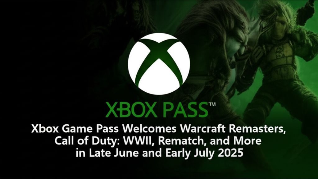 Xbox Game Pass Welcomes Warcraft Remasters, Call of Duty: WWII, Rematch, and More in Late June and Early July 2025