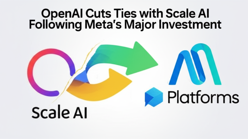 OpenAI Cuts Ties with Scale AI Following Meta's Major Investment