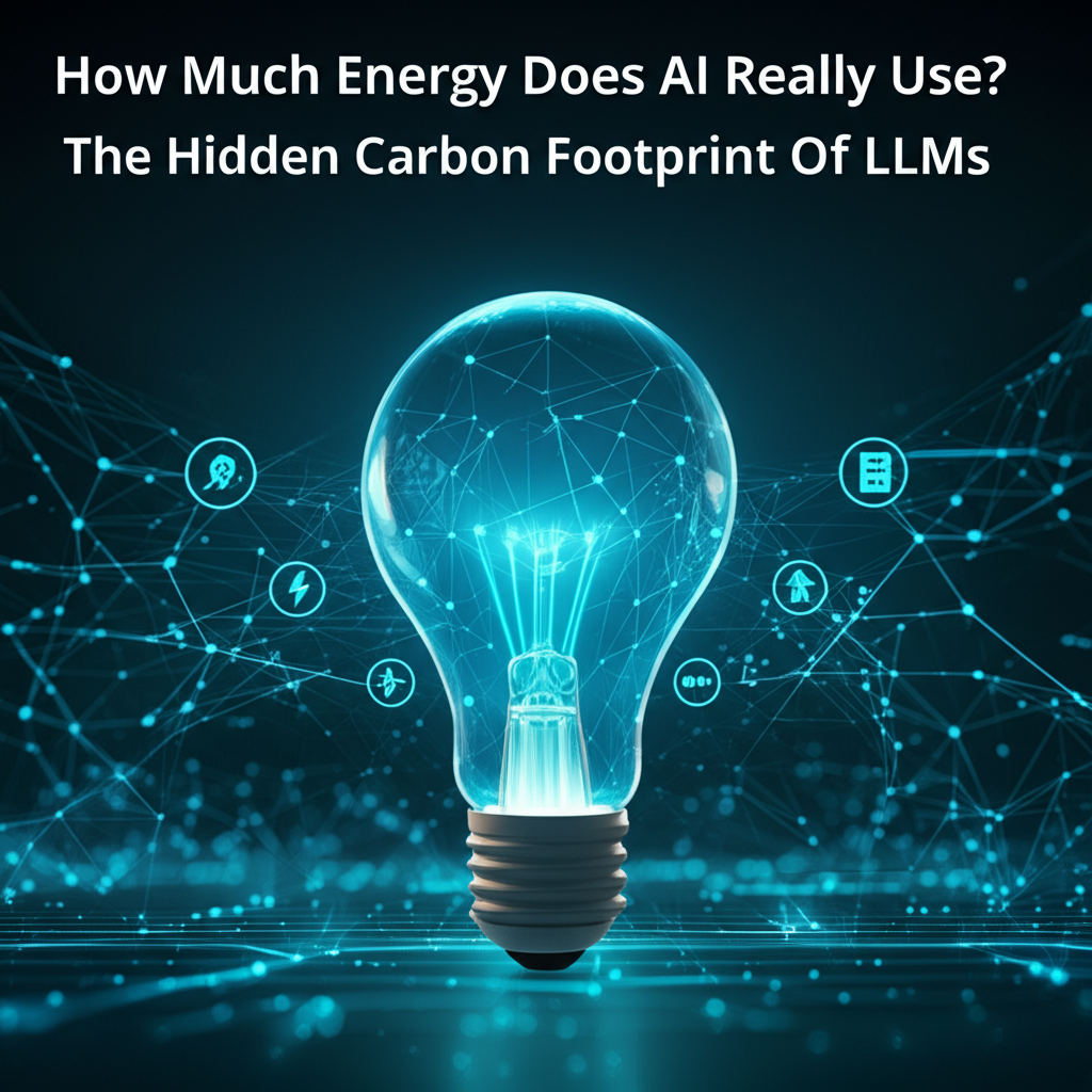 How Much Energy Does AI Really Use? The Hidden Carbon Footprint of LLMs