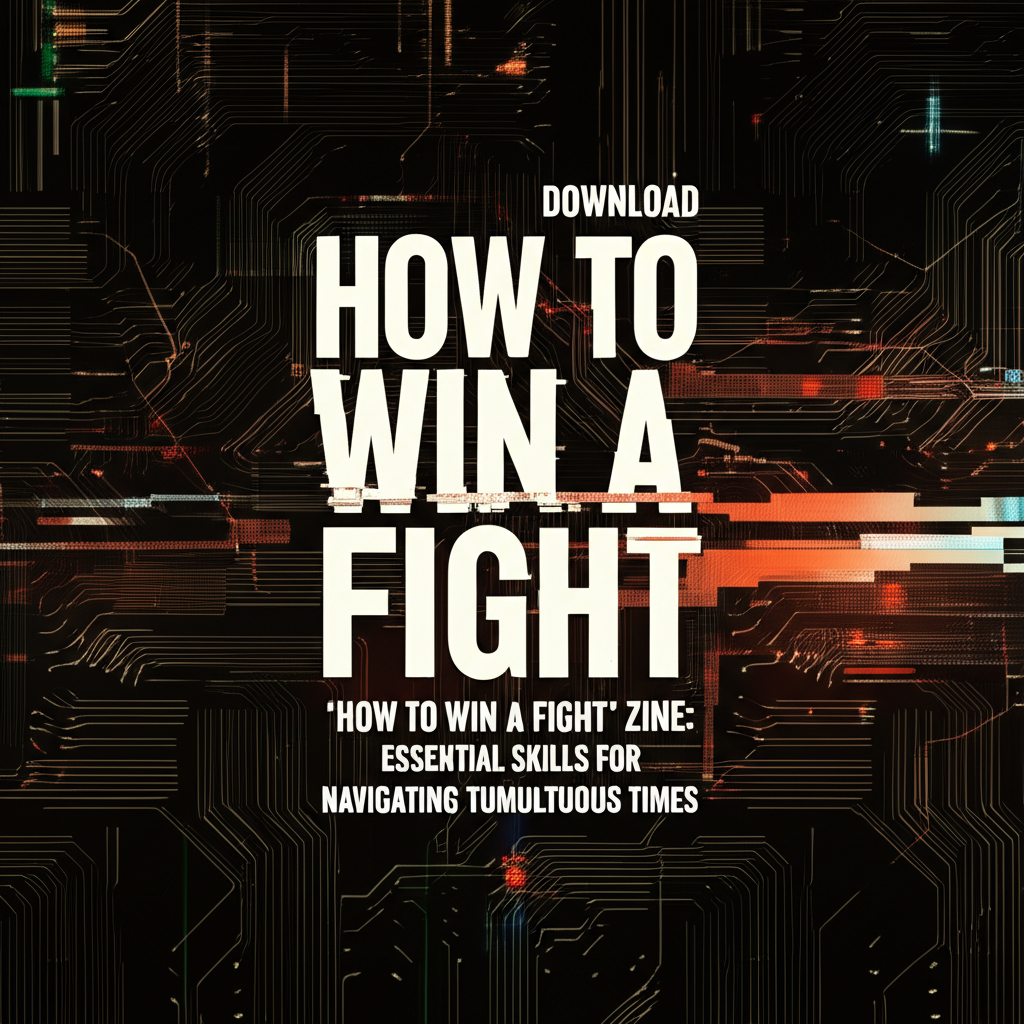 Download WIRED's 'How to Win a Fight' Zine: Essential Skills for Navigating Tumultuous Times