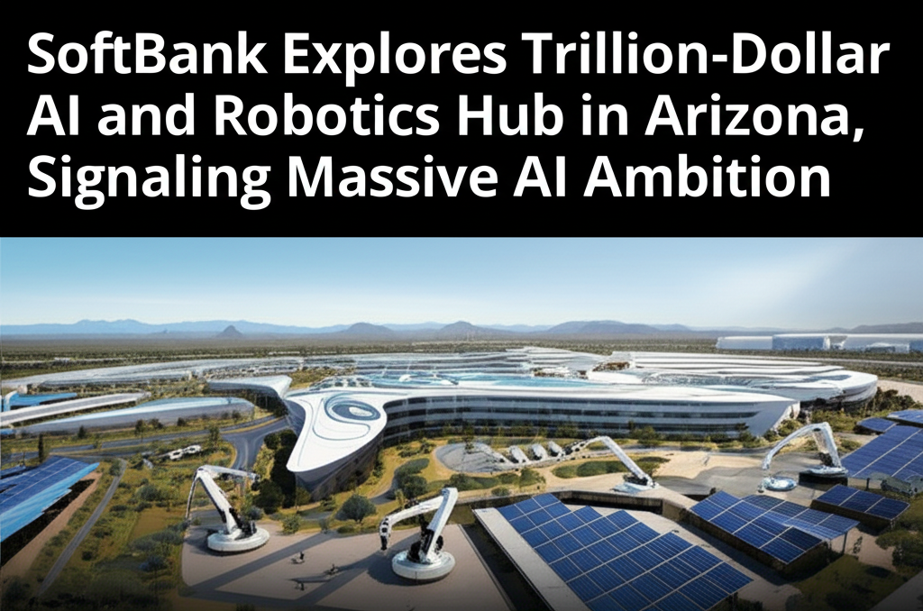 SoftBank Explores Trillion-Dollar AI and Robotics Hub in Arizona, Signaling Massive AI Ambition