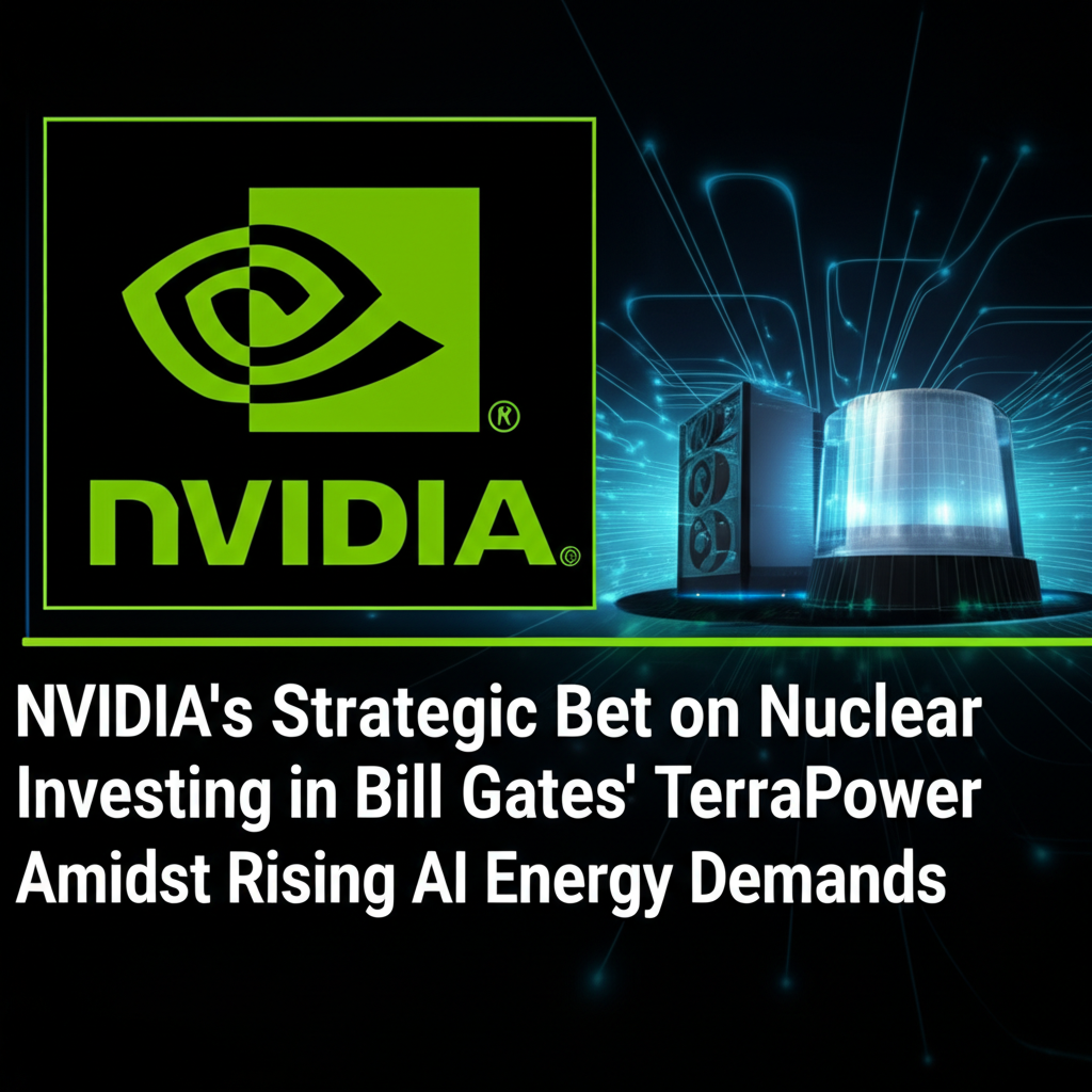 Nvidia's Strategic Bet on Nuclear: Investing in Bill Gates' TerraPower Amidst Rising AI Energy Demands