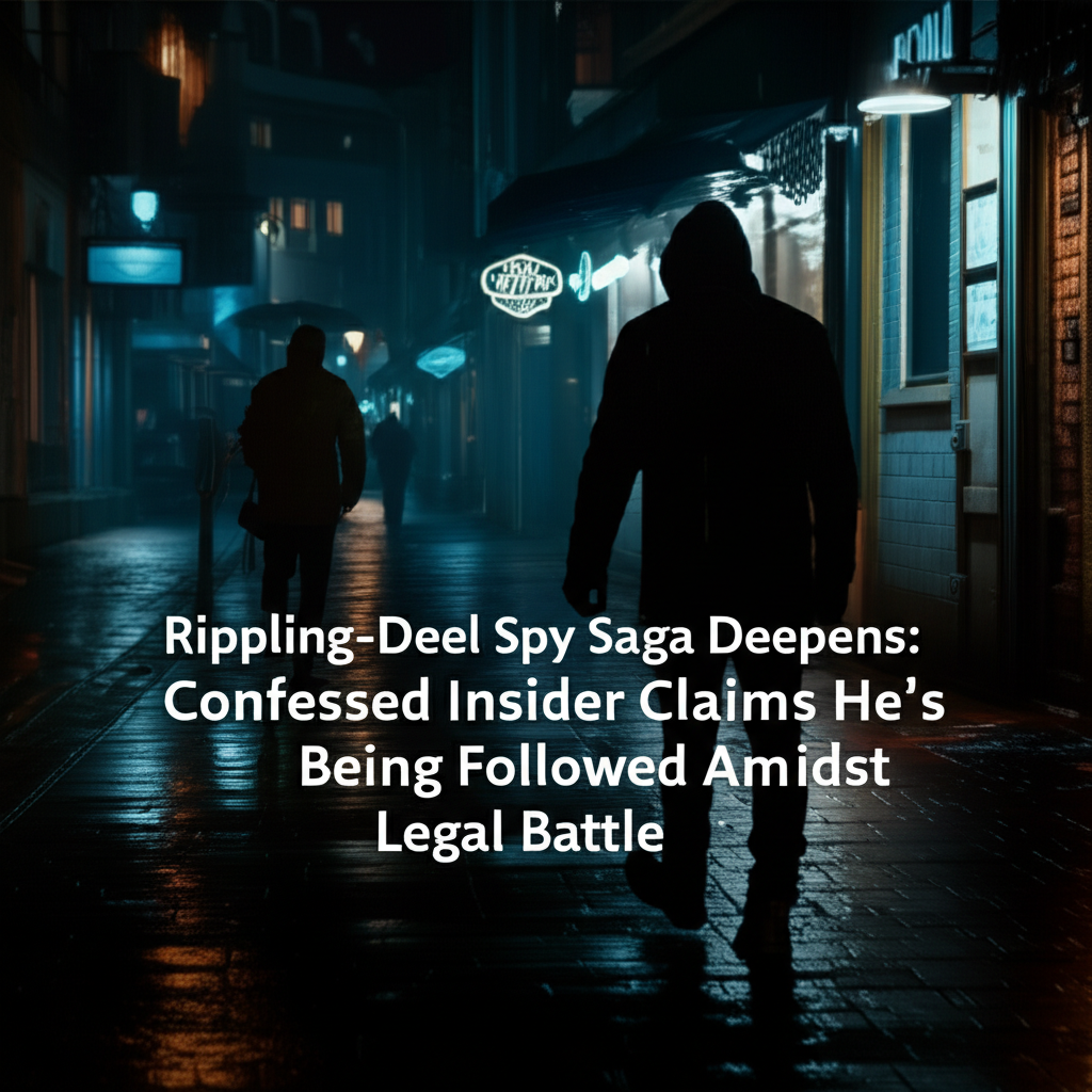 Rippling-Deel Spy Saga Deepens: Confessed Insider Claims He's Being Followed Amidst Legal Battle