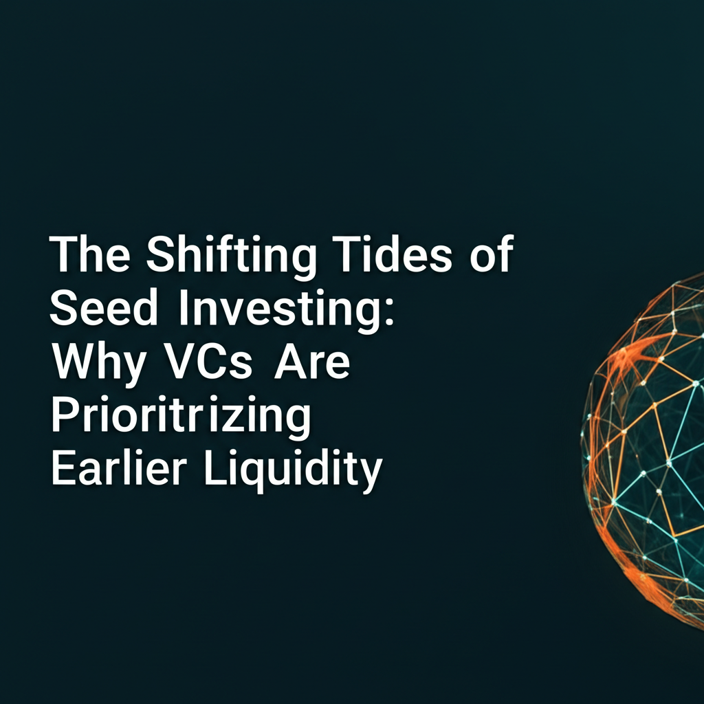 The Shifting Tides of Seed Investing: Why VCs Are Prioritizing Earlier Liquidity