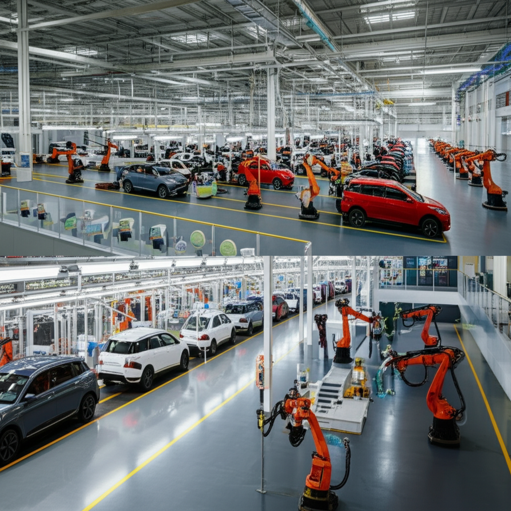 China's EV Factories: From Production Lines to Popular Tourist Destinations