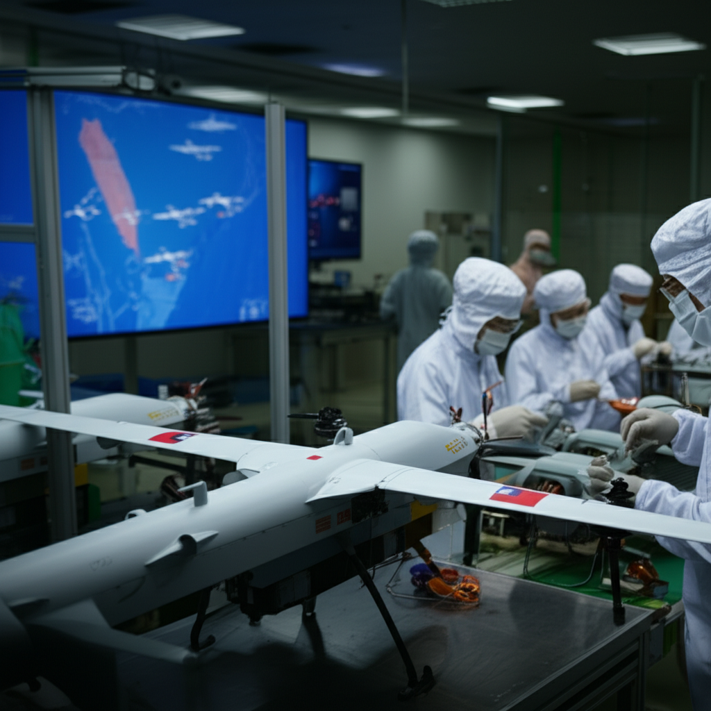 Taiwan's Urgent Race to Build a Domestic Drone Industry Against China's Shadow