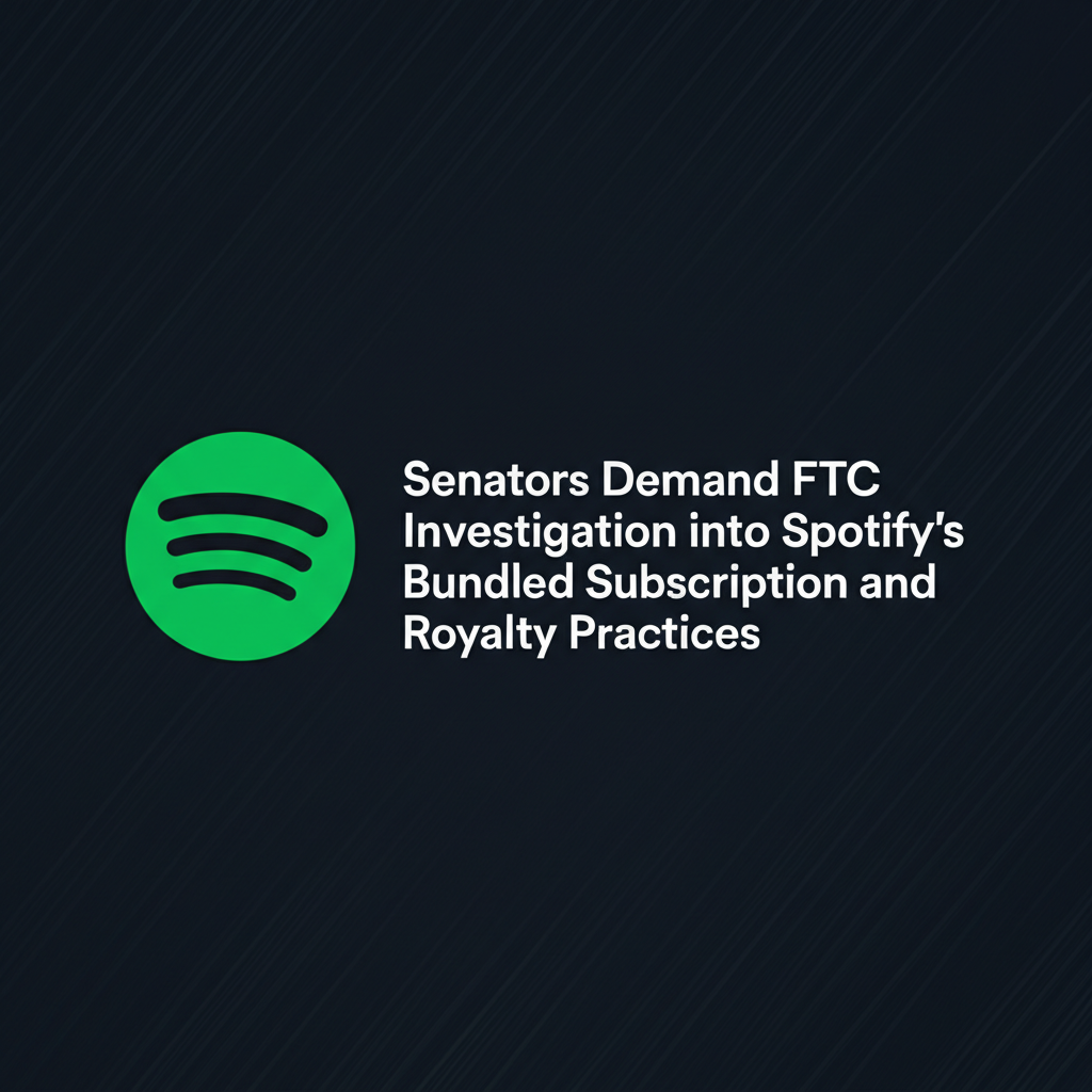Senators Demand FTC Investigation into Spotify's Bundled Subscription and Royalty Practices