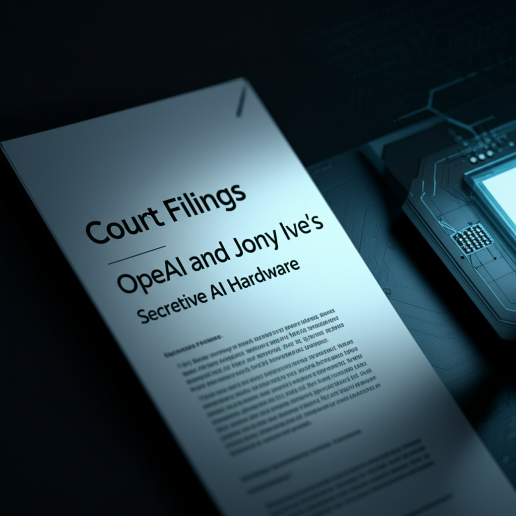 Court Filings Unveil OpenAI and Jony Ive's Secretive AI Hardware Ambitions