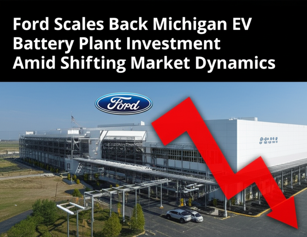 Ford Scales Back Michigan EV Battery Plant Investment Amid Shifting Market Dynamics