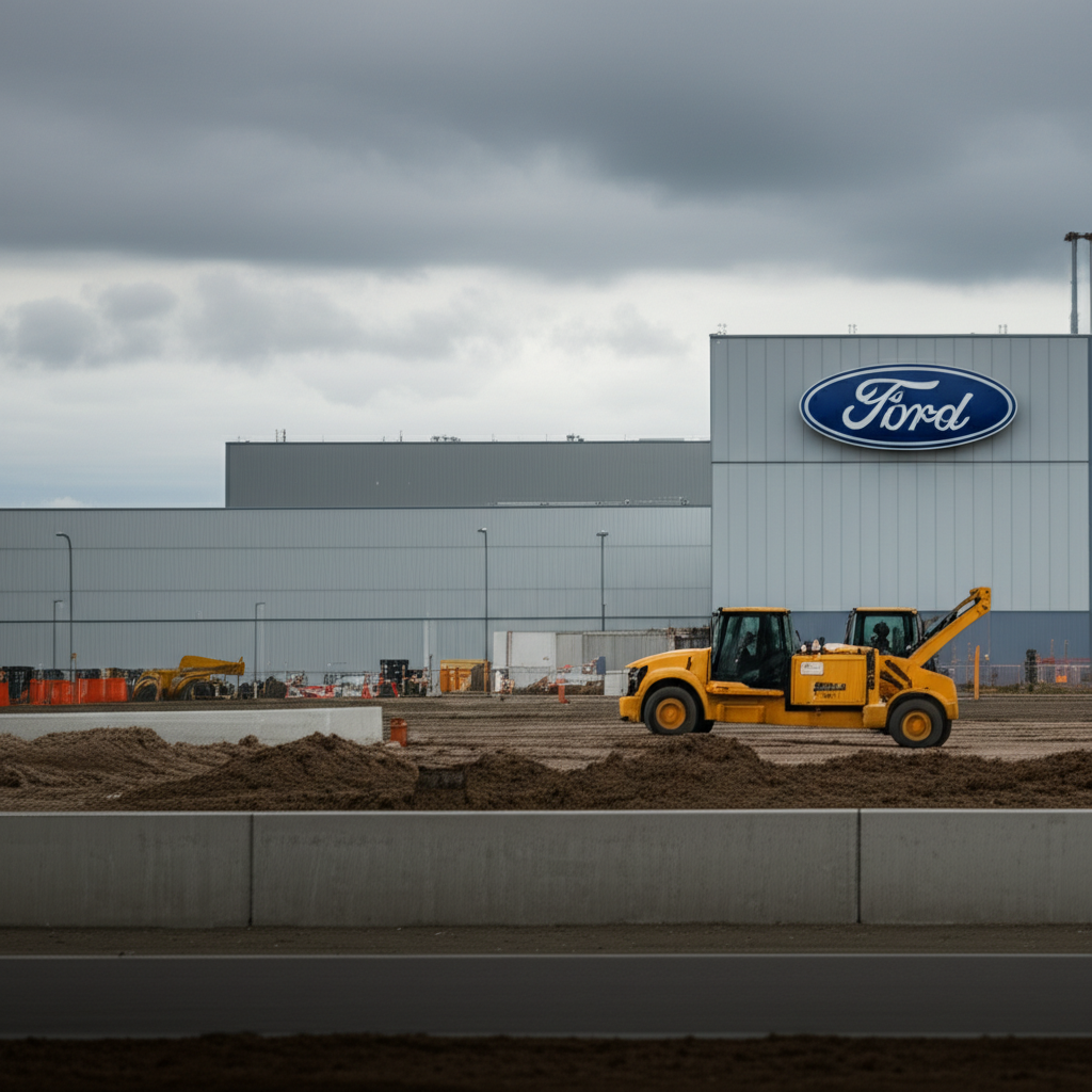 Ford Stands By Michigan Battery Plant Despite Looming Threat to Federal Tax Credits