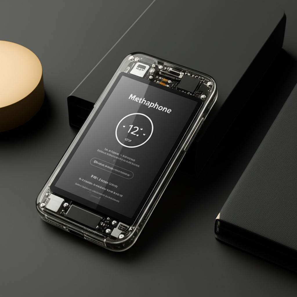 Methaphone: The Clear 'Phone' Designed to Help You Break Free from Smartphone Addiction