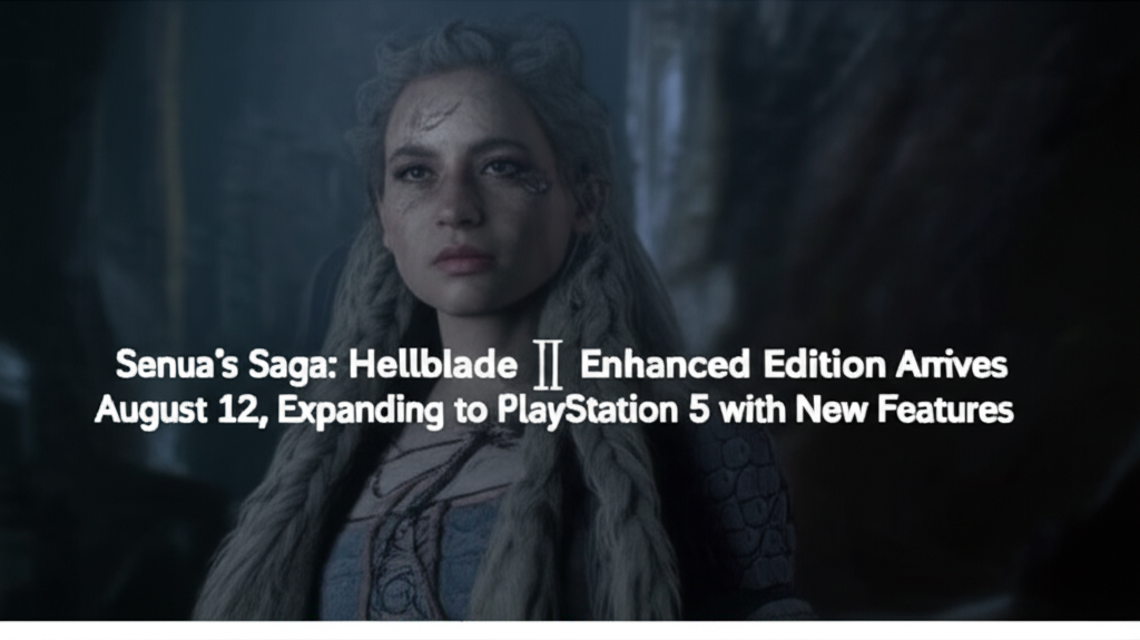 Senua's Saga: Hellblade II Enhanced Edition Arrives August 12, Expanding to PlayStation 5 with New Features