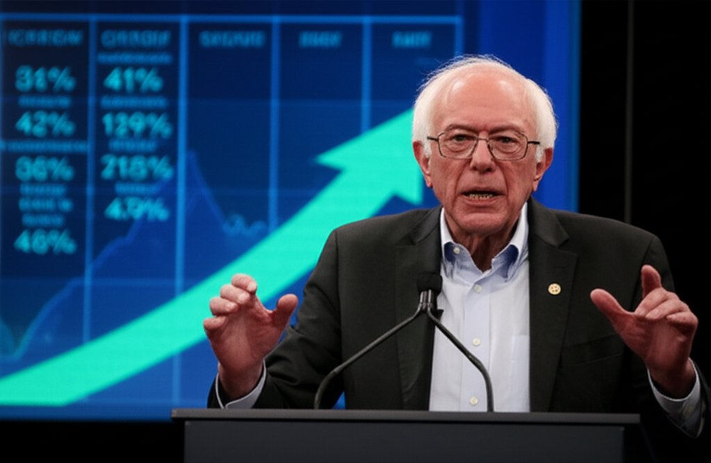 Bernie Sanders Links AI Productivity Gains to a 4-Day Work Week