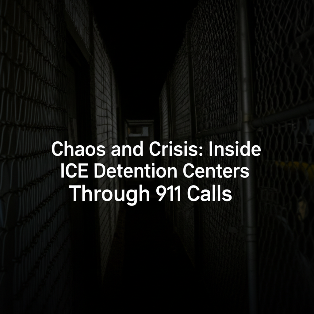Chaos and Crisis: Inside ICE Detention Centers Through 911 Calls