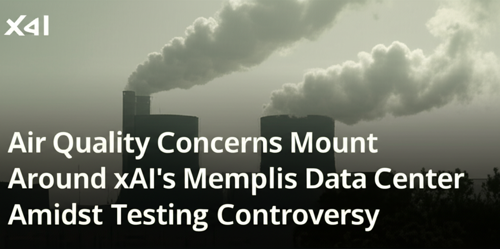 Air Quality Concerns Mount Around xAI's Memphis Data Center Amidst Testing Controversy