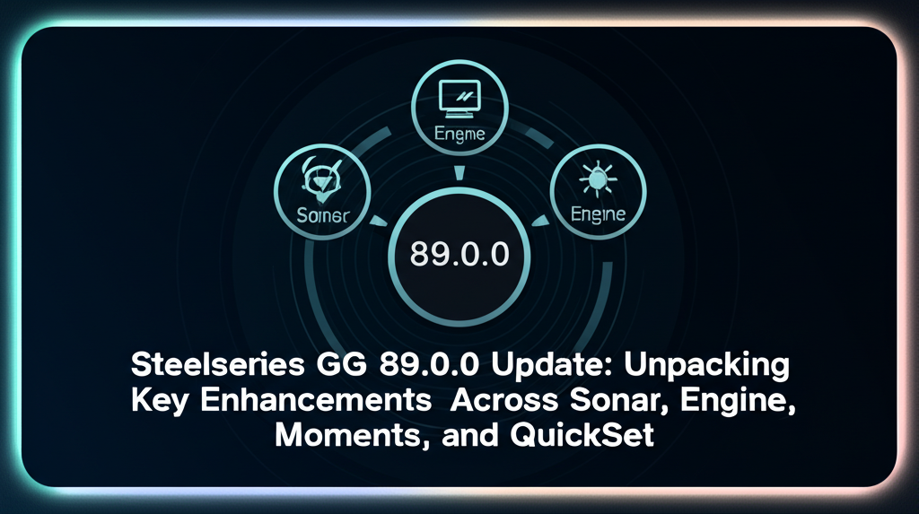 SteelSeries GG 89.0.0 Update: Unpacking Key Enhancements Across Sonar, Engine, Moments, and QuickSet