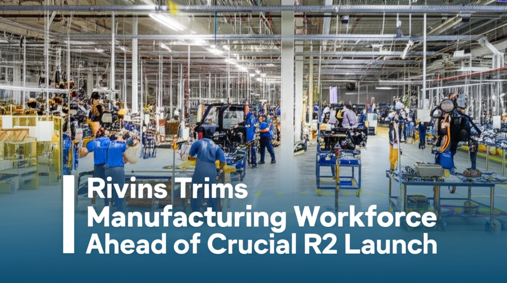 Rivian Trims Manufacturing Workforce Ahead of Crucial R2 Launch