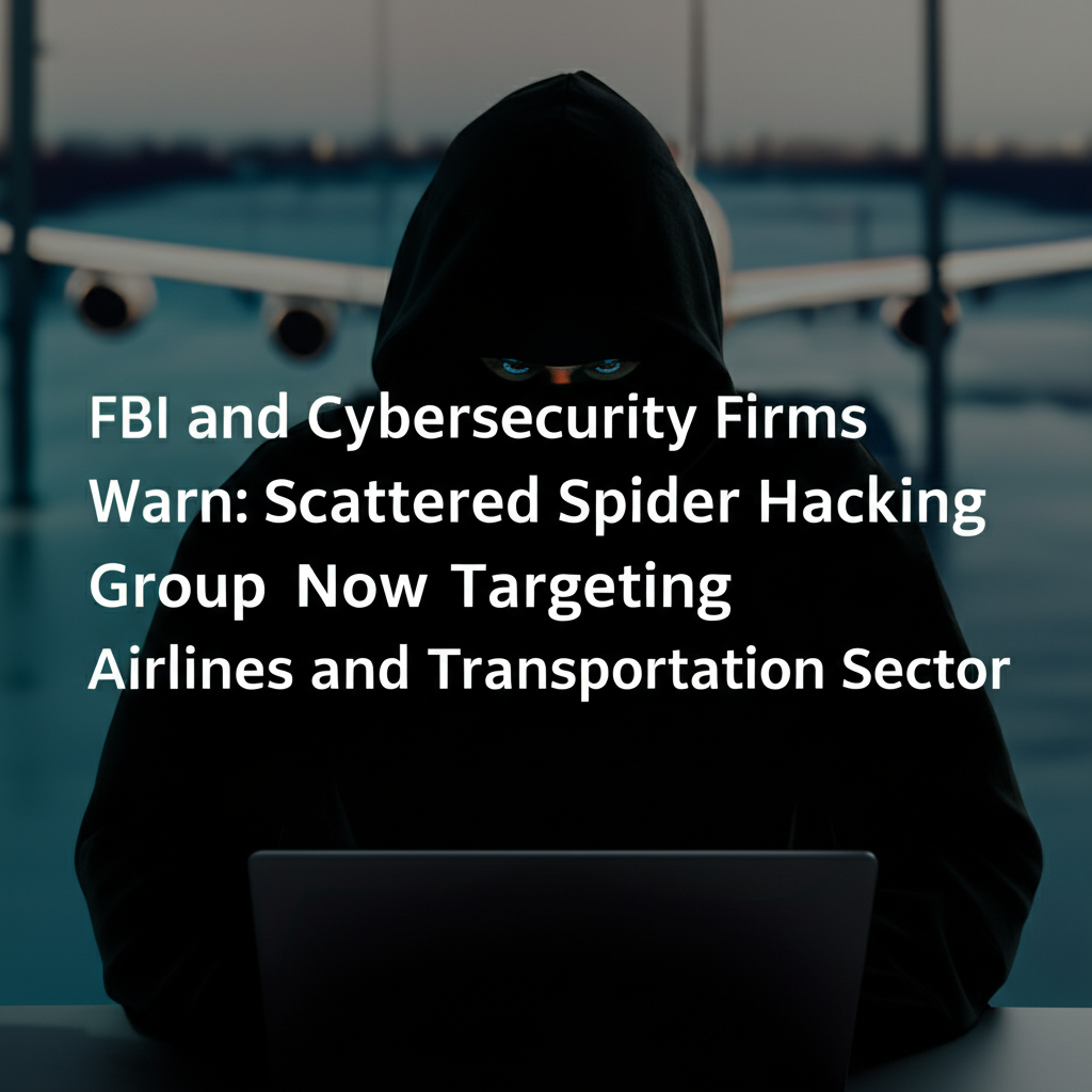 FBI and Cybersecurity Firms Warn: Scattered Spider Hacking Group Now Targeting Airlines and Transportation Sector
