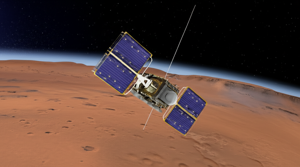 NASA's Mars Reconnaissance Orbiter, Nearing 20, Masters 'Very Large Rolls' for Deeper Subsurface Views