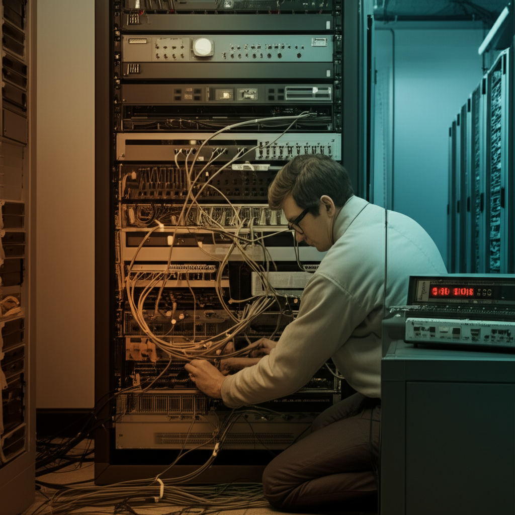 Before the Gigabits: A Journey Through Vintage Datacenter Networking and the Era of Baud Rates