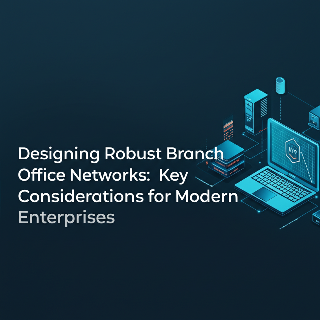 Designing Robust Branch Office Networks: Key Considerations for Modern Enterprises