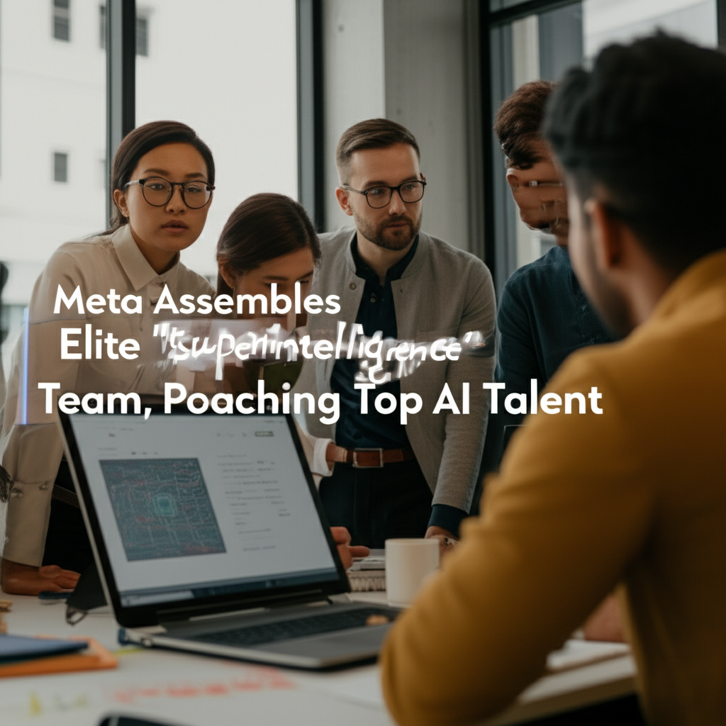 Meta Assembles Elite 'Superintelligence' Team, Poaching Top AI Talent