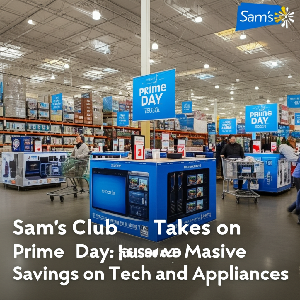 Sam's Club Takes on Prime Day: Unlocking Massive Savings on Tech and Appliances