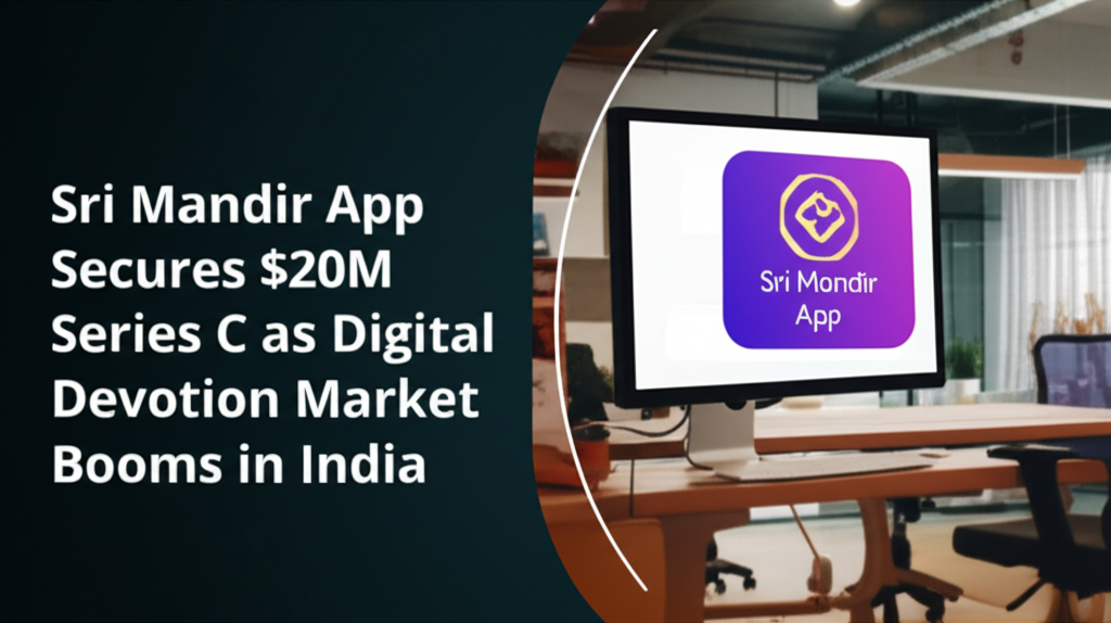 Sri Mandir App Secures $20M Series C as Digital Devotion Market Booms in India
