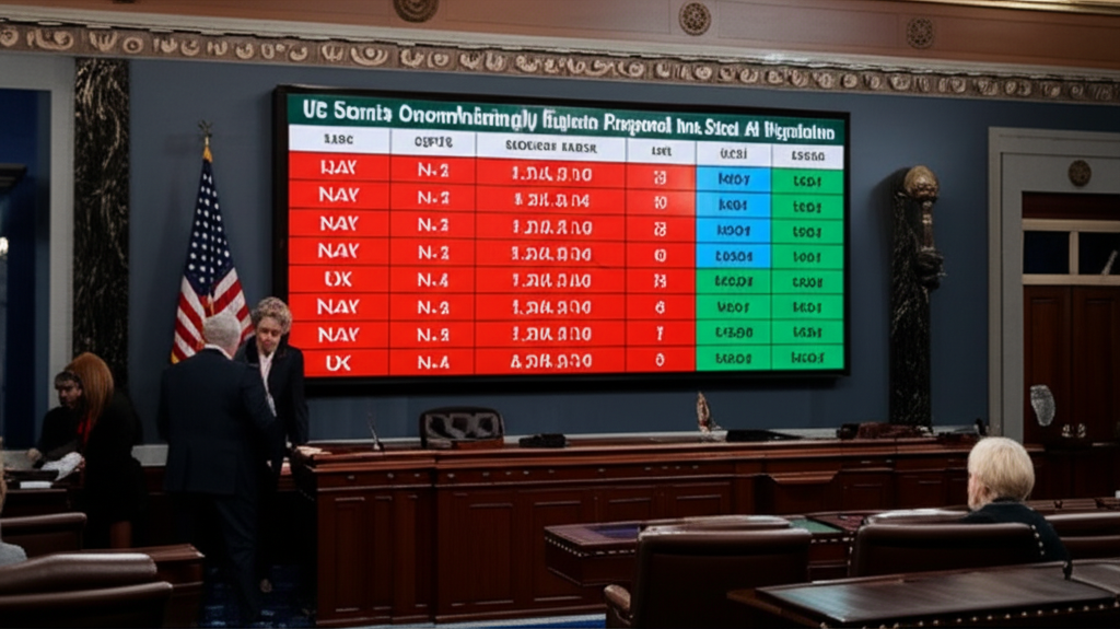 US Senate Overwhelmingly Rejects Proposed Ban on State AI Regulation